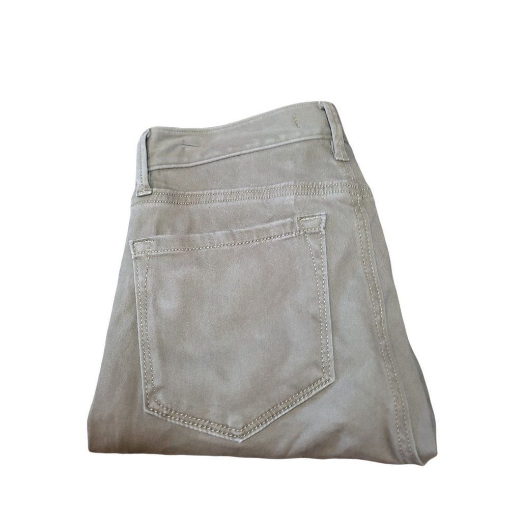 Loft Pants Women Sz 26 / 2 Khaki Green Straight‎ Leg Workwear